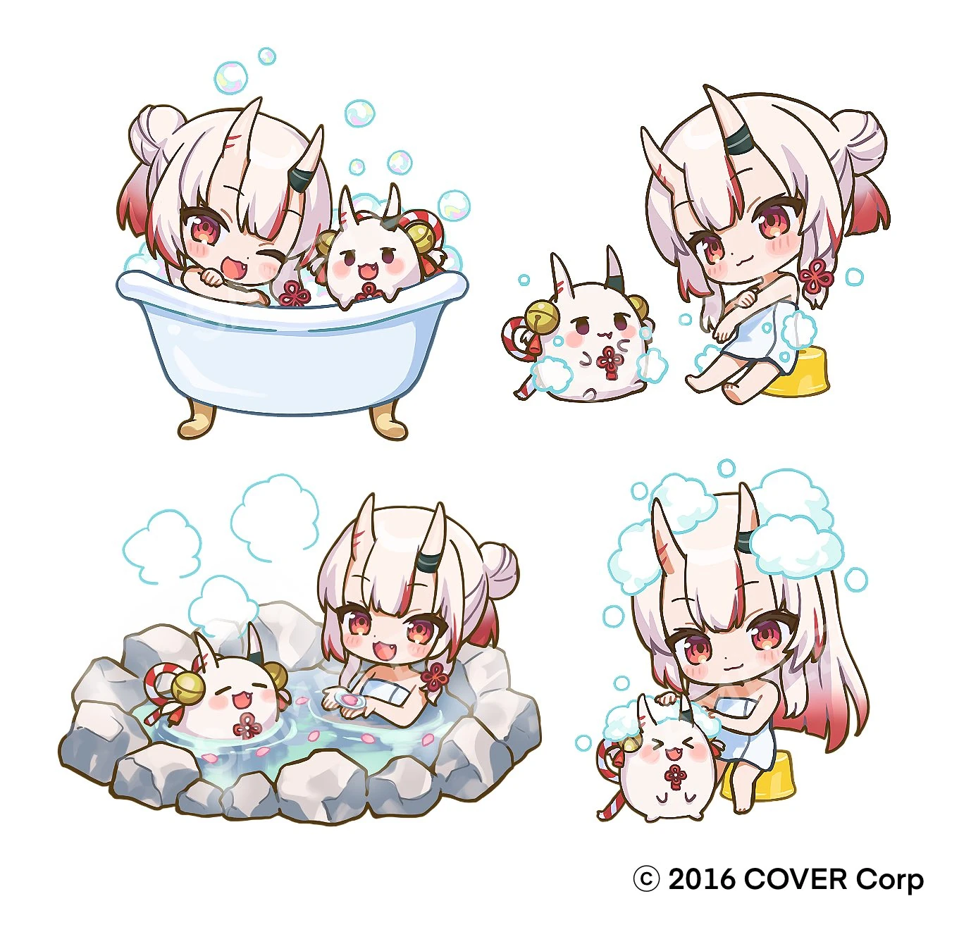 2023 Birthday Soap Dispenser Set and Bath Basin<br>by Nekoyashiki Pushio