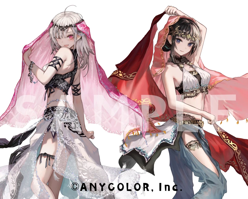 Belly Dance Style Goods Illustration by Inamori Ryusa