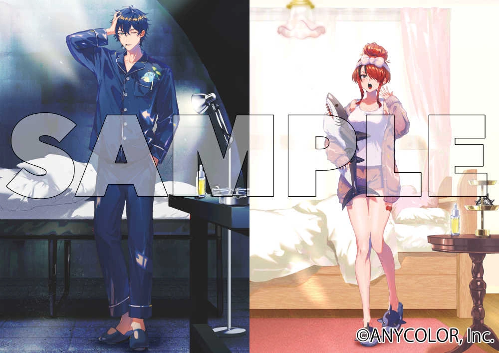 NIJISANJI x Vitamin C Beauty Serum "Fruity" Illustration by Yuichi