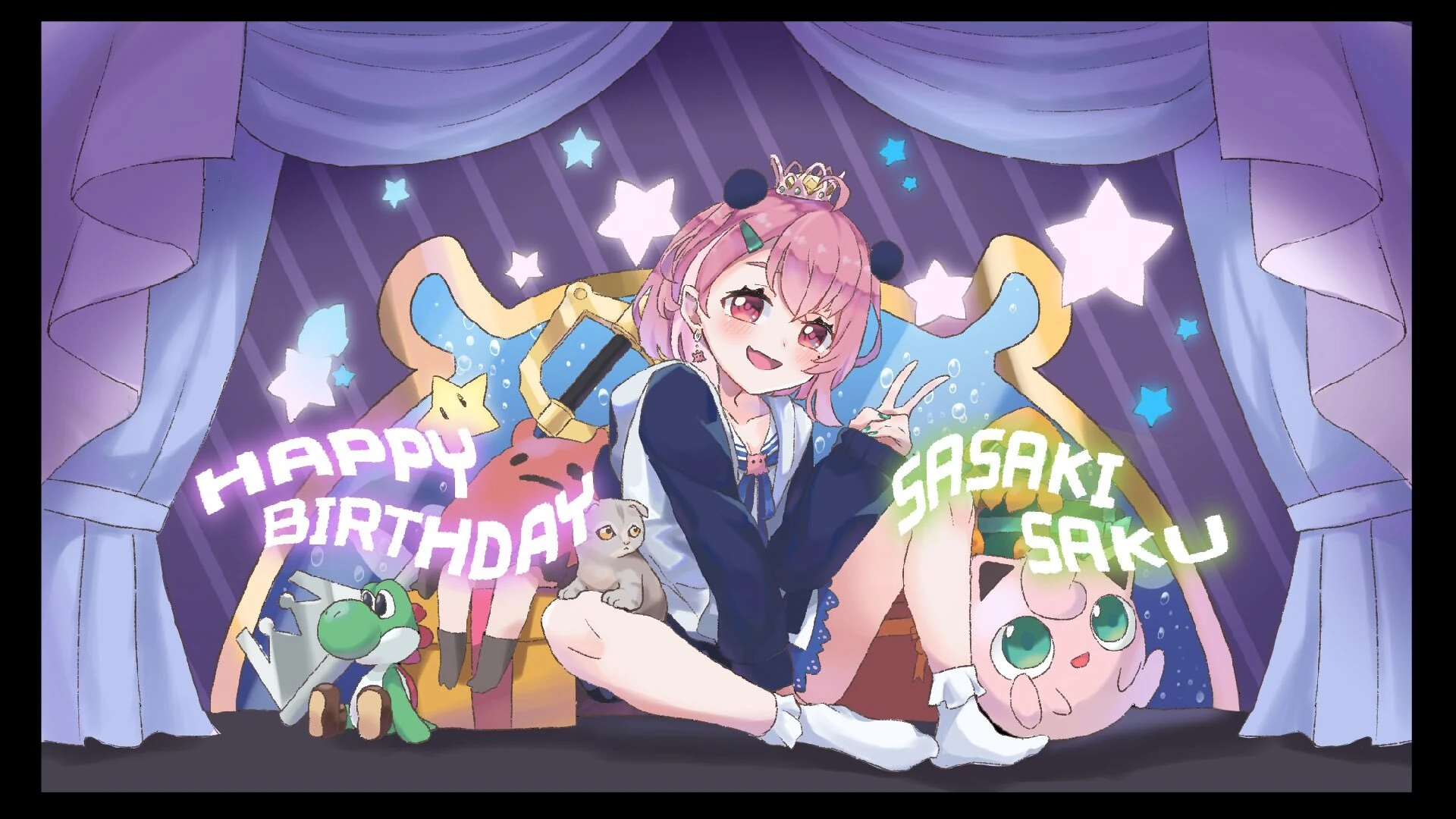 2019 Birthday Illustration<br>by Soranaki