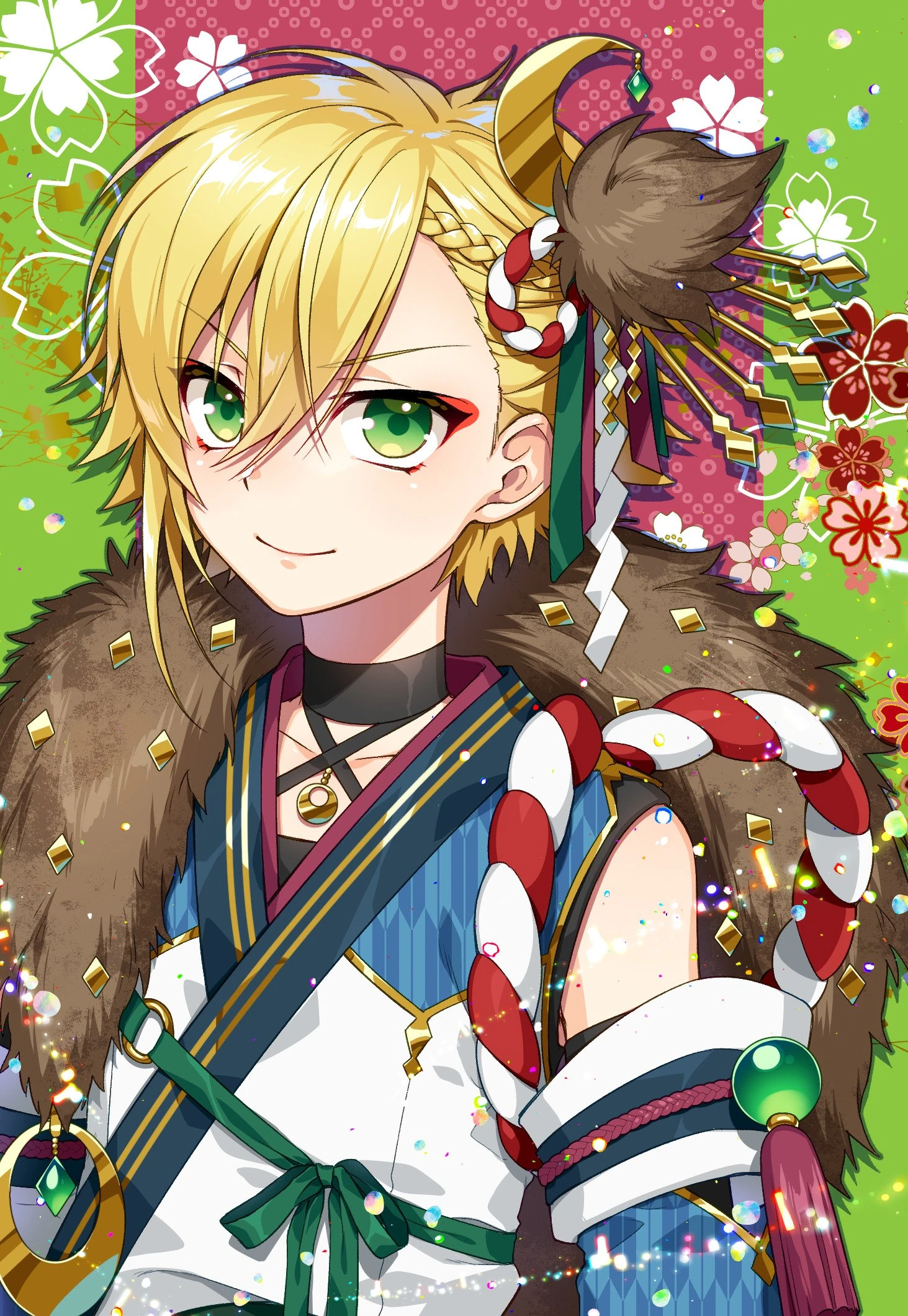 New Year 2019 Illustration by Yuzuki Mise
