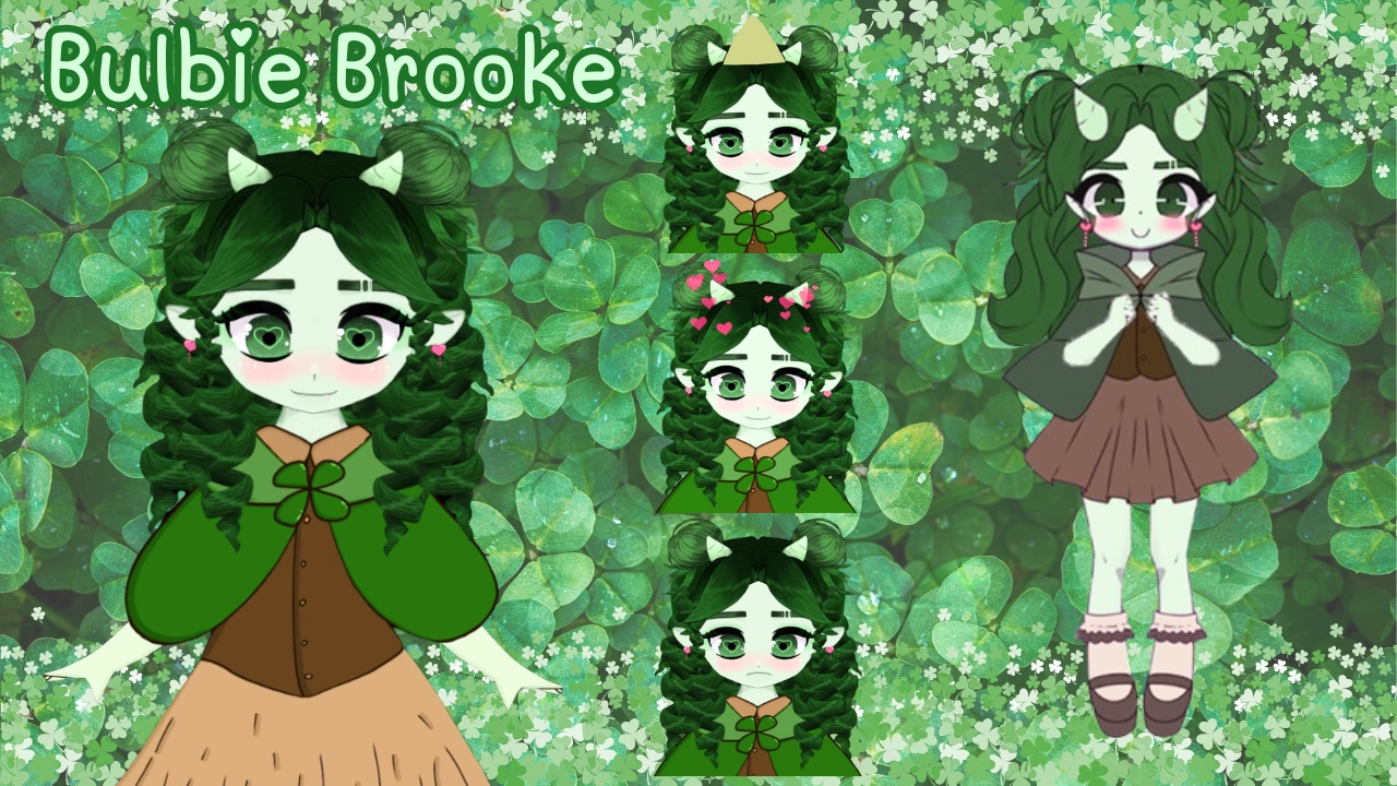 Bulbie's previous reference sheet for her old model