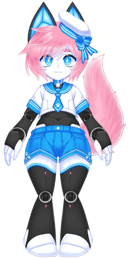 Catboymech sailor model