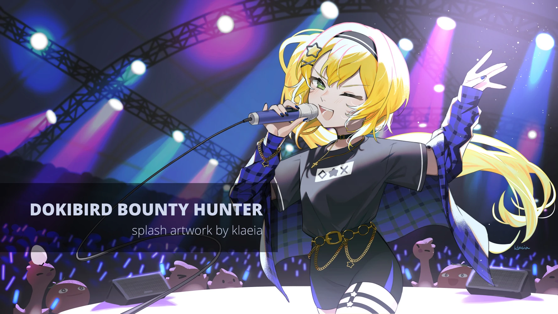 Bounty Hunter Debut Video Splash Art by klaeia