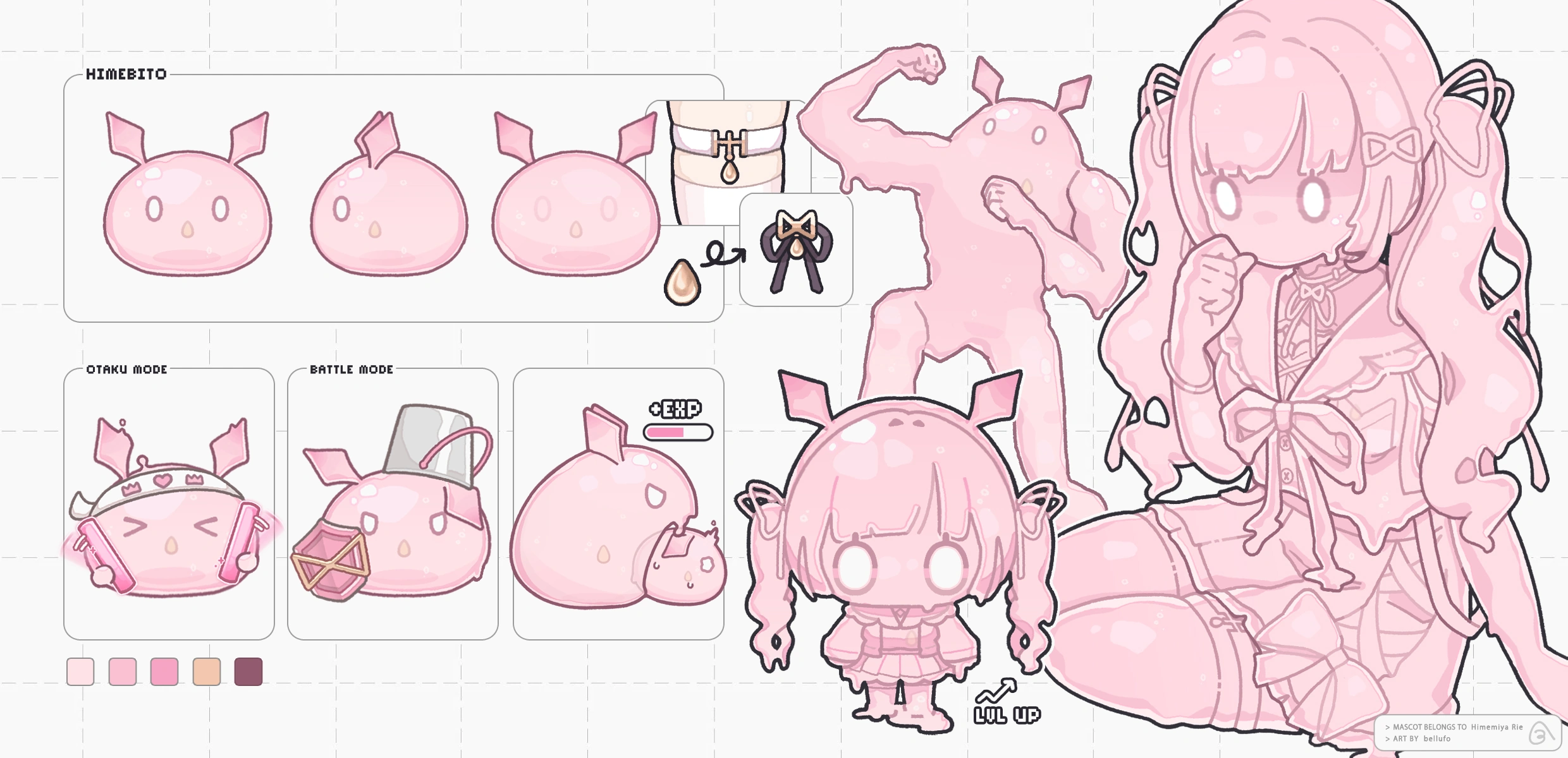 Himebito Reference Sheet<br>by bellufo