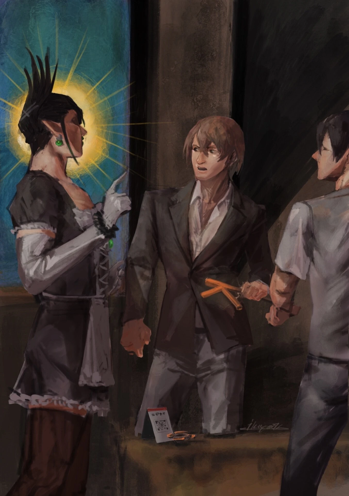 KenChai and Kagami Hayato by ikuyoan