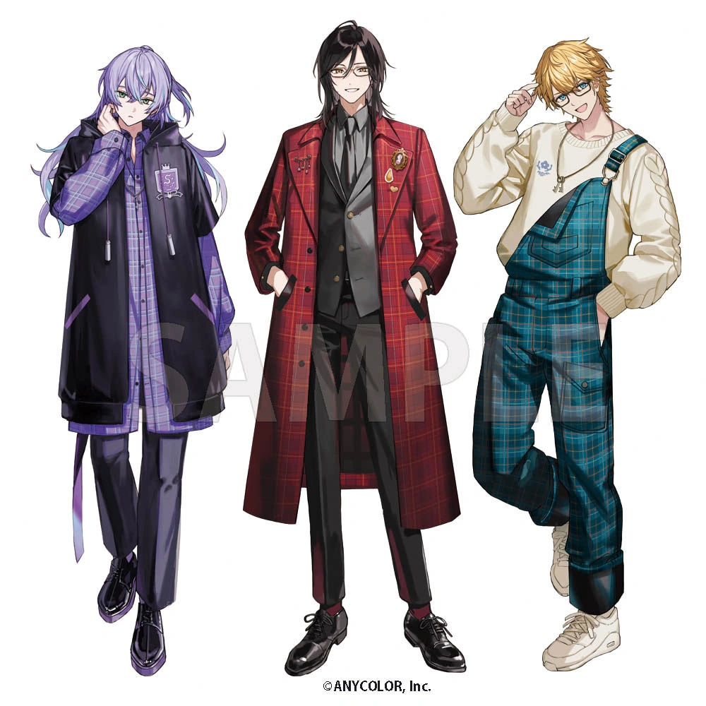 NIJISANJI Fashionable Autumn Illustration<br>by Nana Tetra