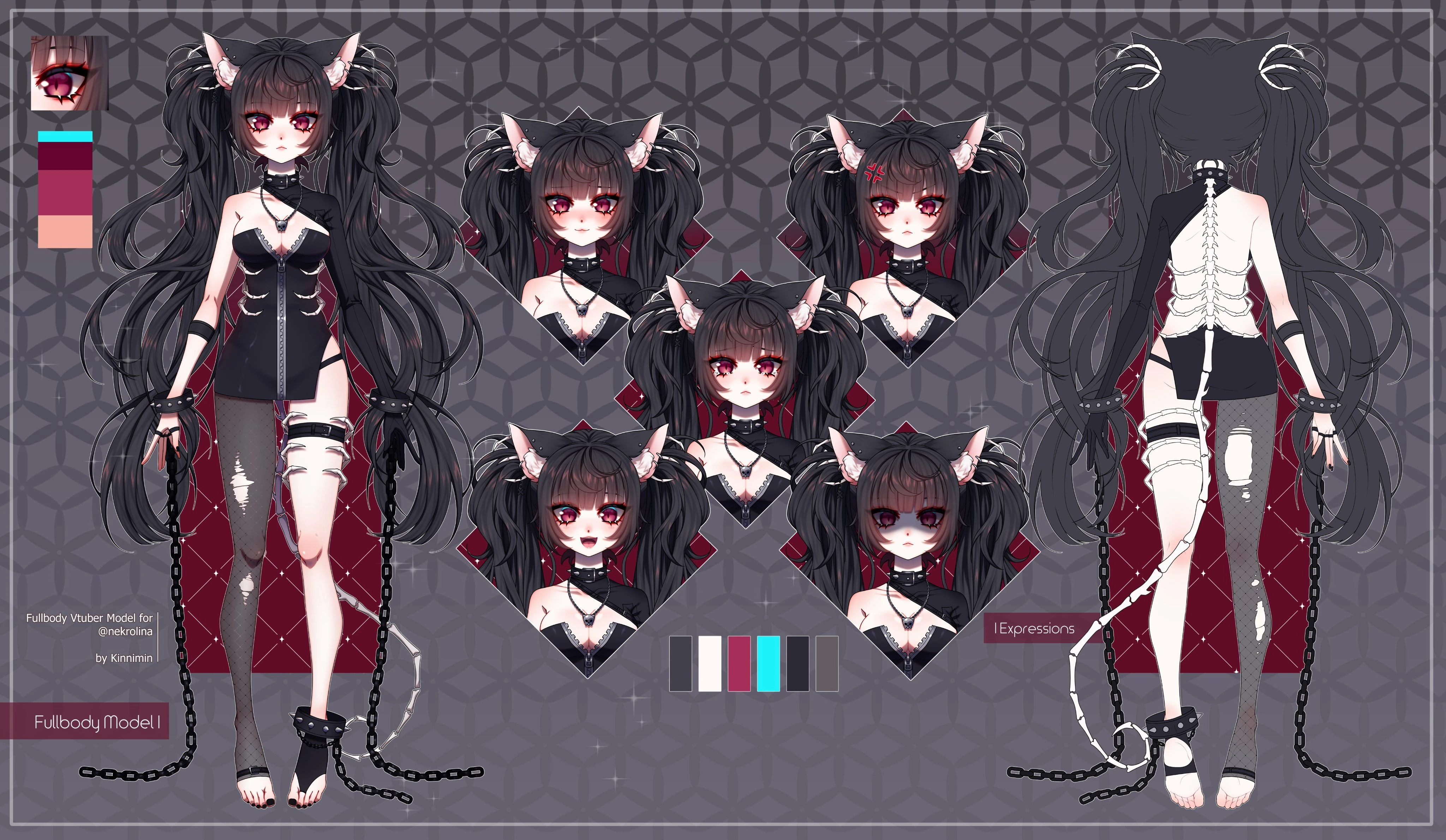 1.0 model reference sheet
