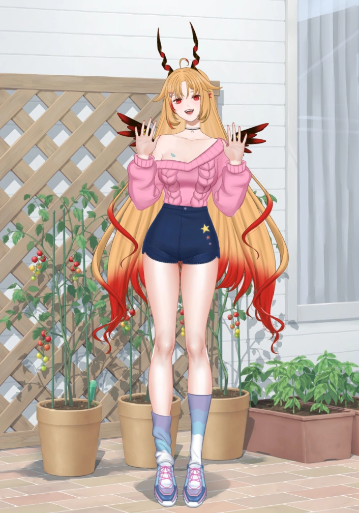 Rine's full body with action