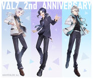 VΔLZ 2nd Anniversary Illustration by RIZ3