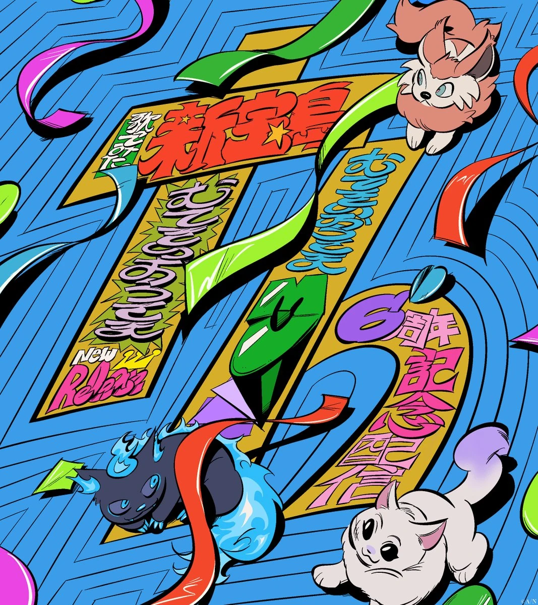 VΔLZ 6th Anniversary Illustration by TEL