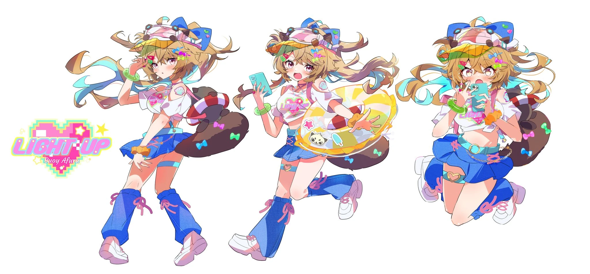 Light Up! Illustration<br>by towoyama