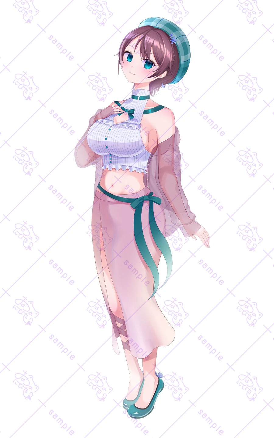 Hanaori Shiromi Full Body