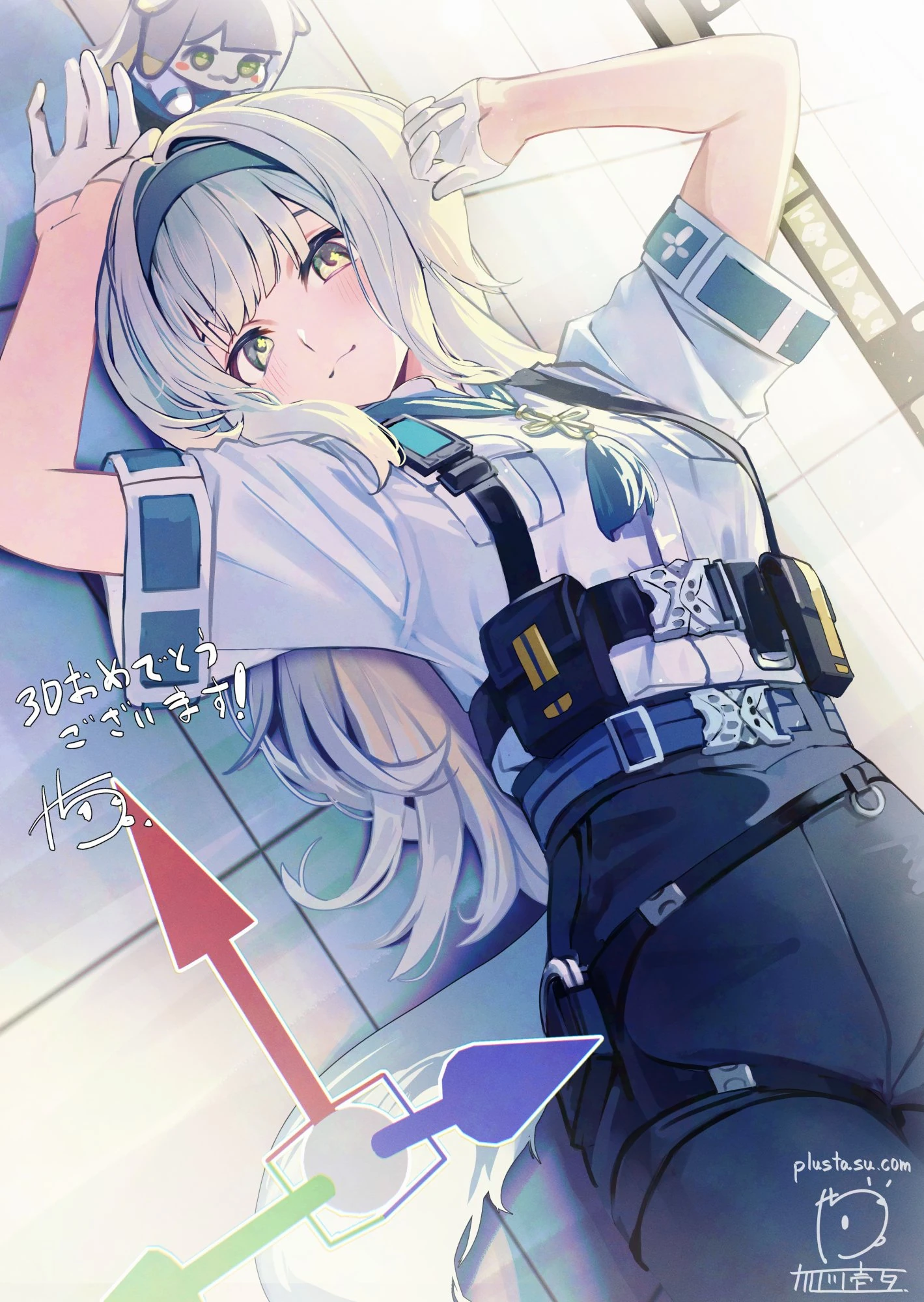 3D Model Debut Commemorative Illustration by Kagawa Ichigo