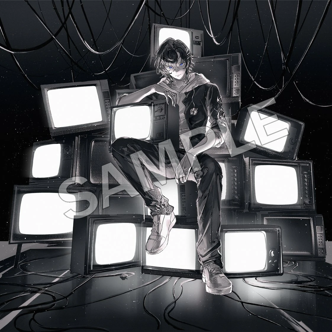 Delusion:all key art by kei