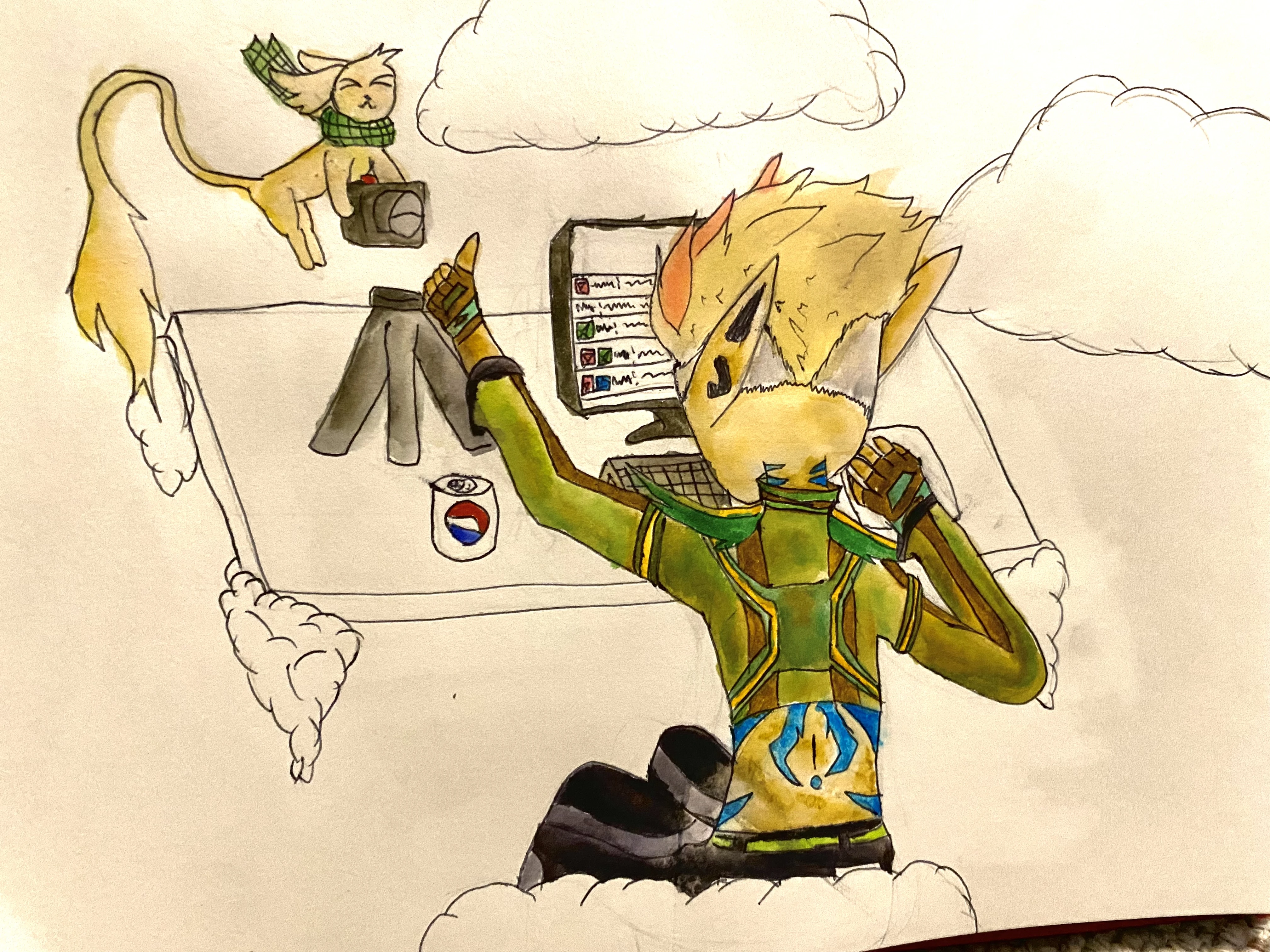 Fanart by narwhallbean