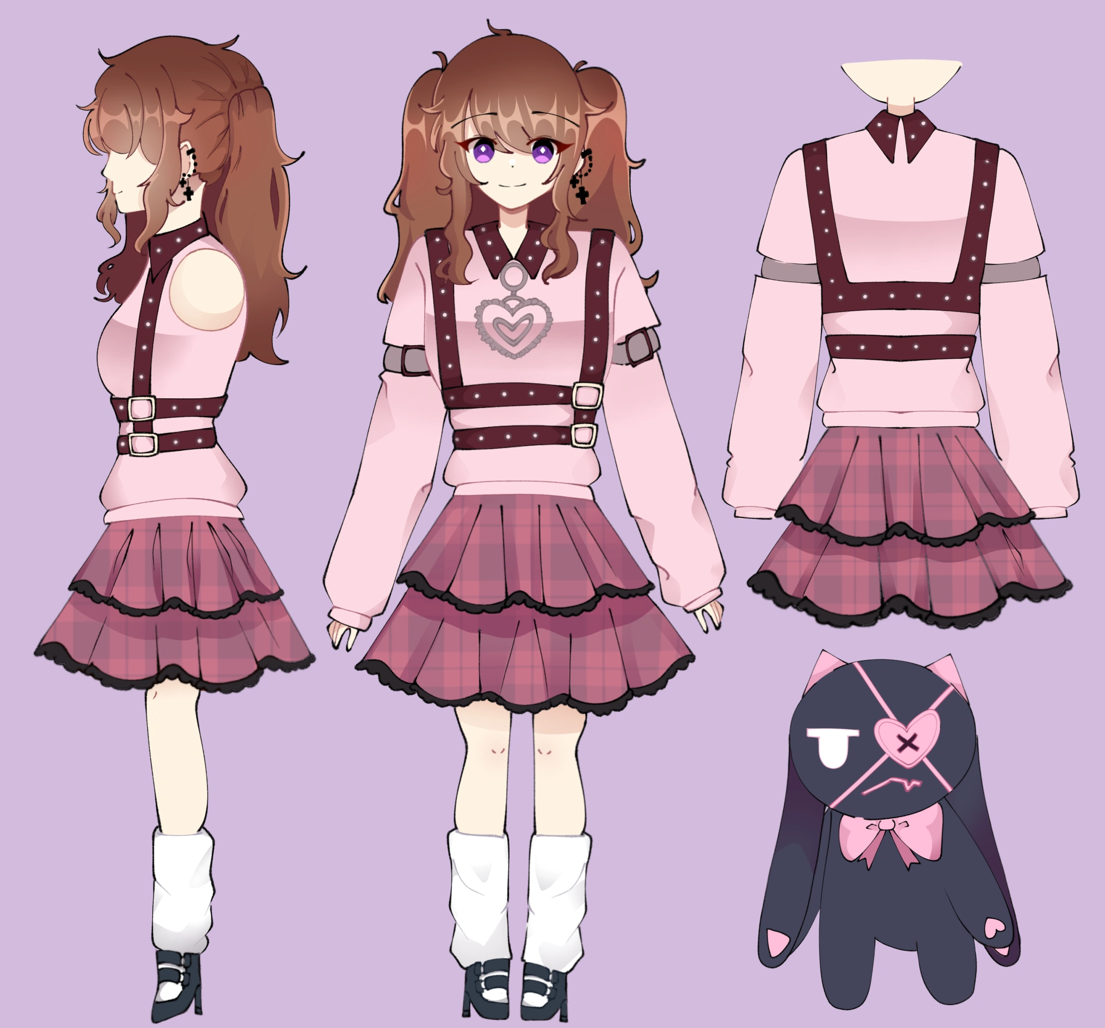 Dani Himura's Pre-Debut Refrence Sheet