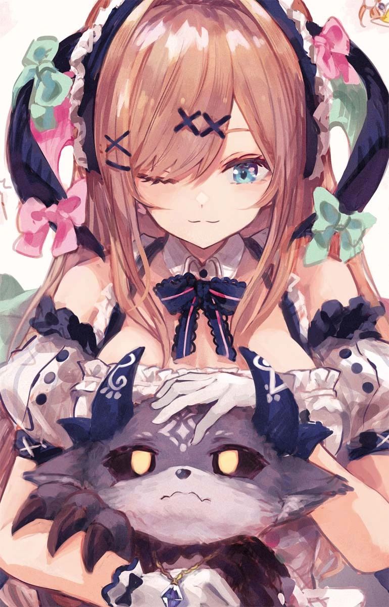 KONLULU!! Artbook Guest Illustration<br>by Maki Hitsuji
