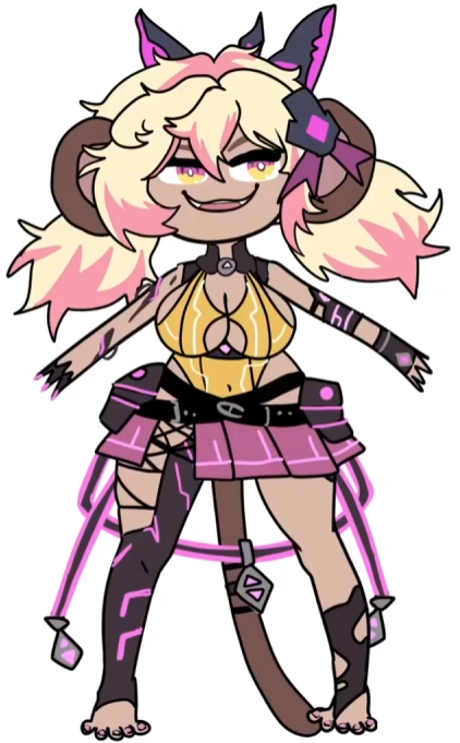 Koko's model drawn and rigged by Pipi Slayer