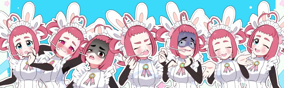 A spectrum of Mai poses