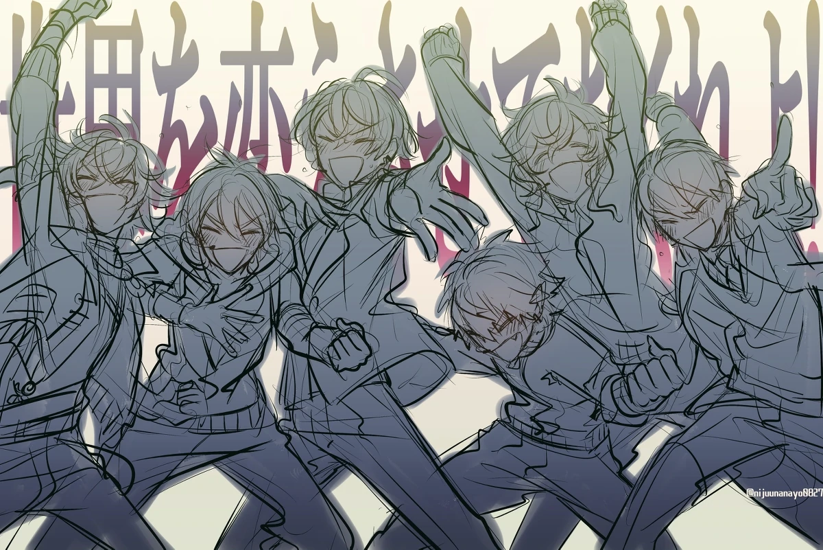 VACHSS NijiFes 2021 Illustration<br>by Ninahachi