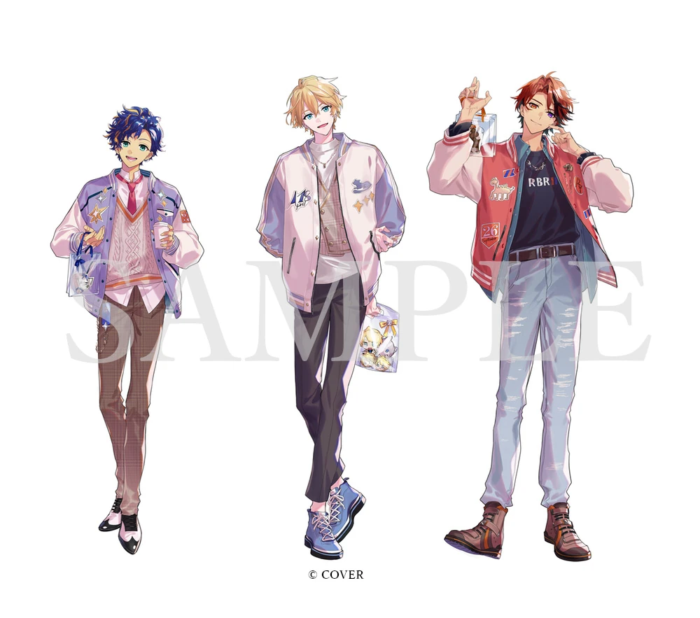 HOLOSTARS White Day Illustration by Tamu