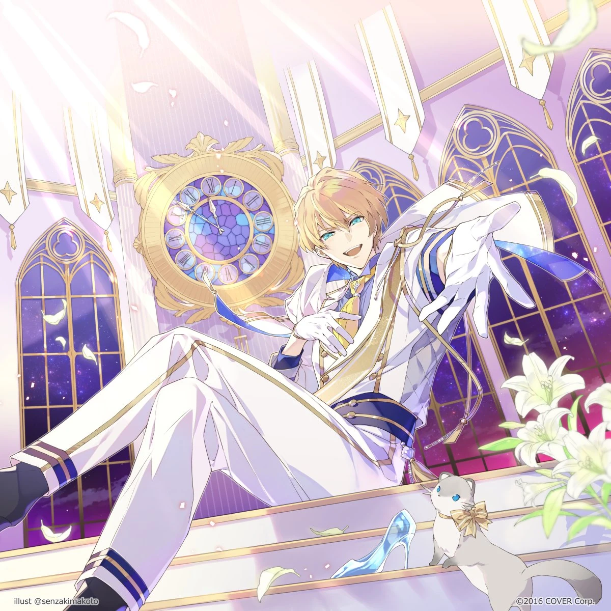 Cinderella Girl Illustration<br>by Senzaki Makoto
