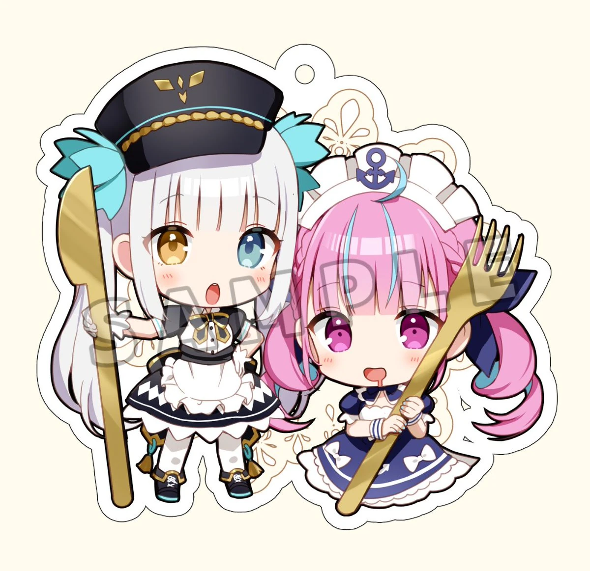 MeaAqua Comiket 101 Acrylic Keychain<br>by Momoshiki