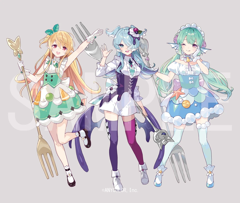 NIJISANJI EN Confectionery Illustration by Tobi