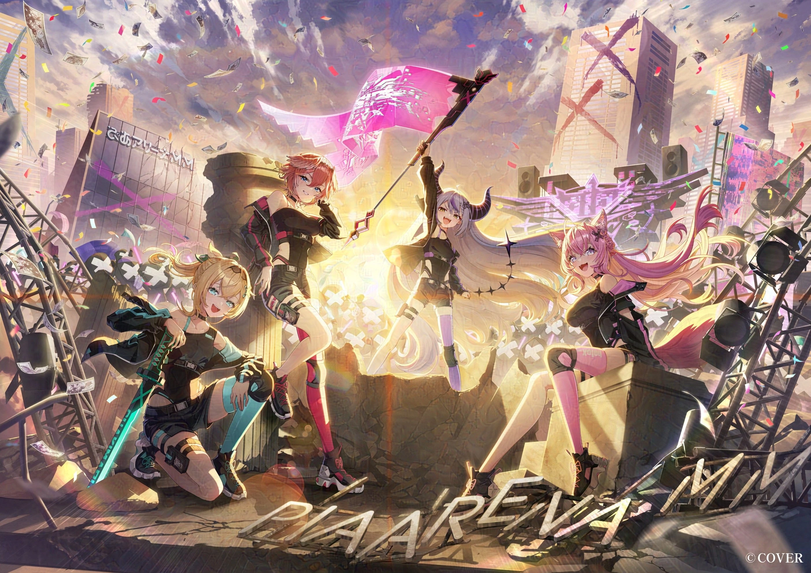 holoX- 1st Concert "First MISSION" Mission Complete Key Visual by TAiGA