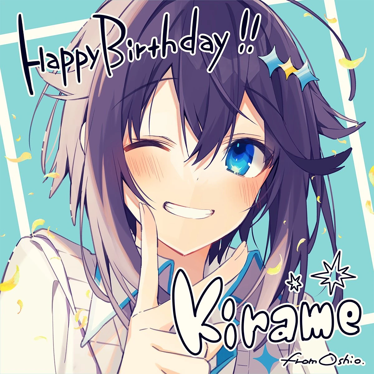 2021 Birthday Illustration<br>by Oshio