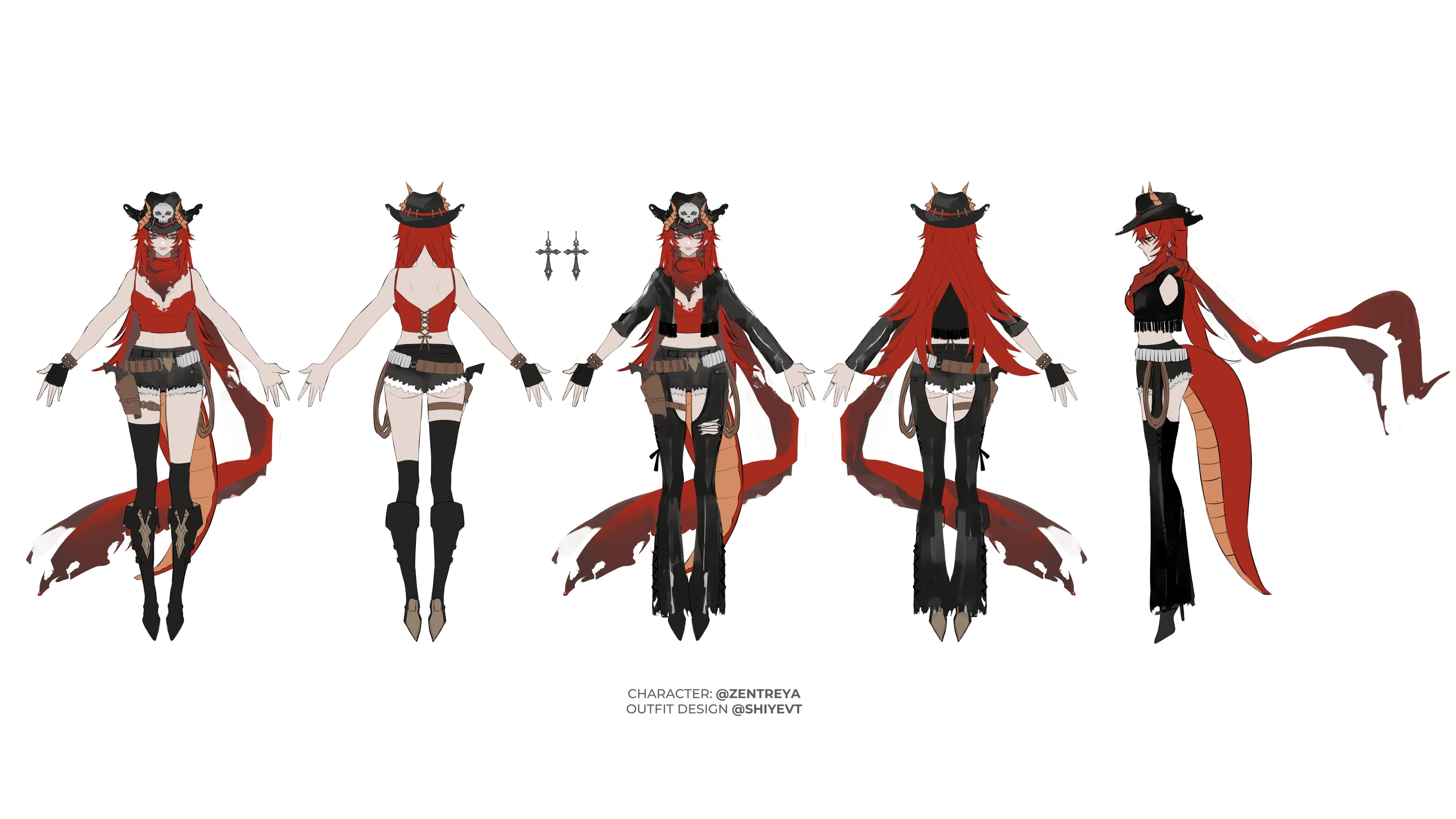 Outlaw Zentreya, Concept by shiyeVT