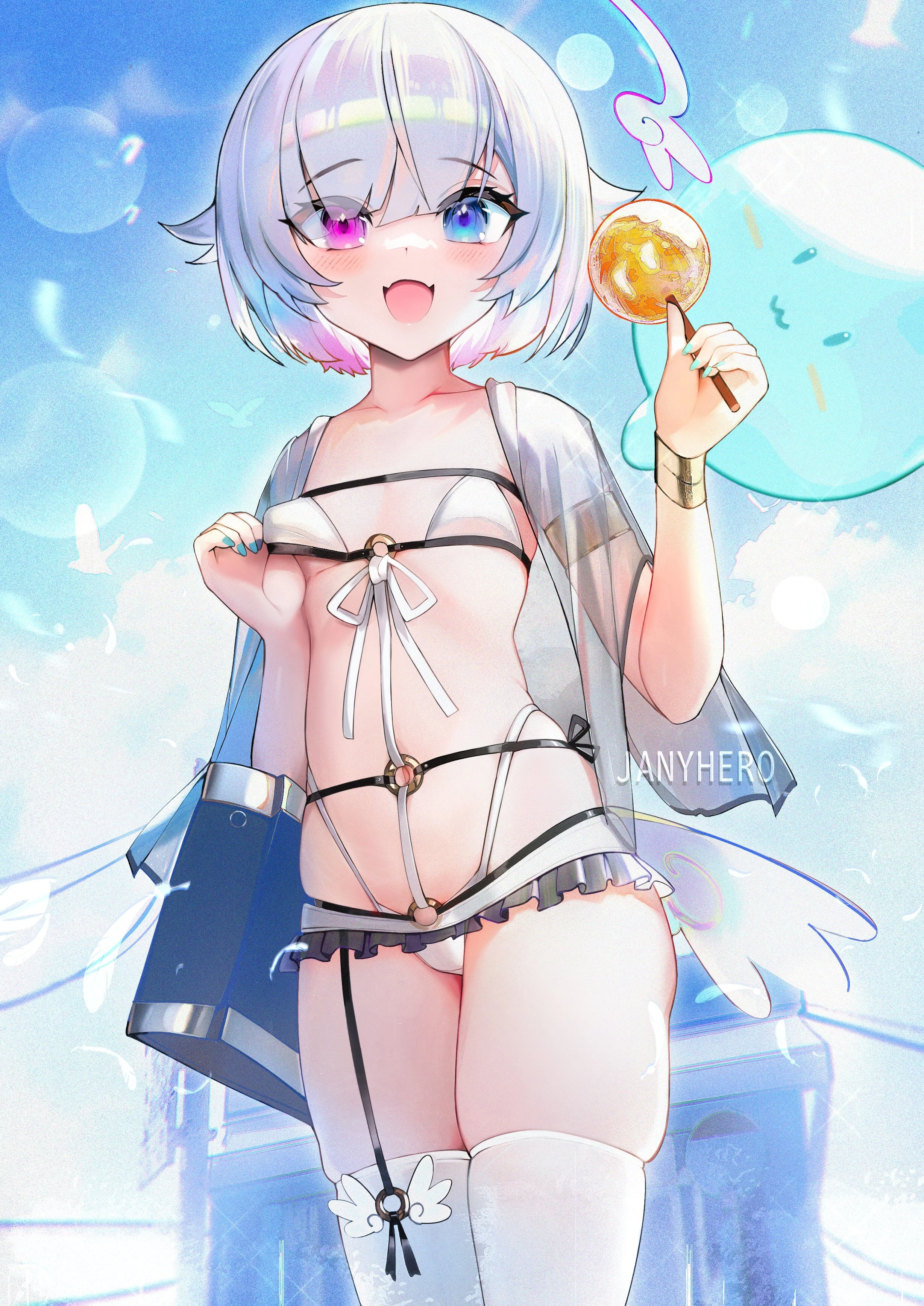 Nazuna in swimsuit by Janyhero
