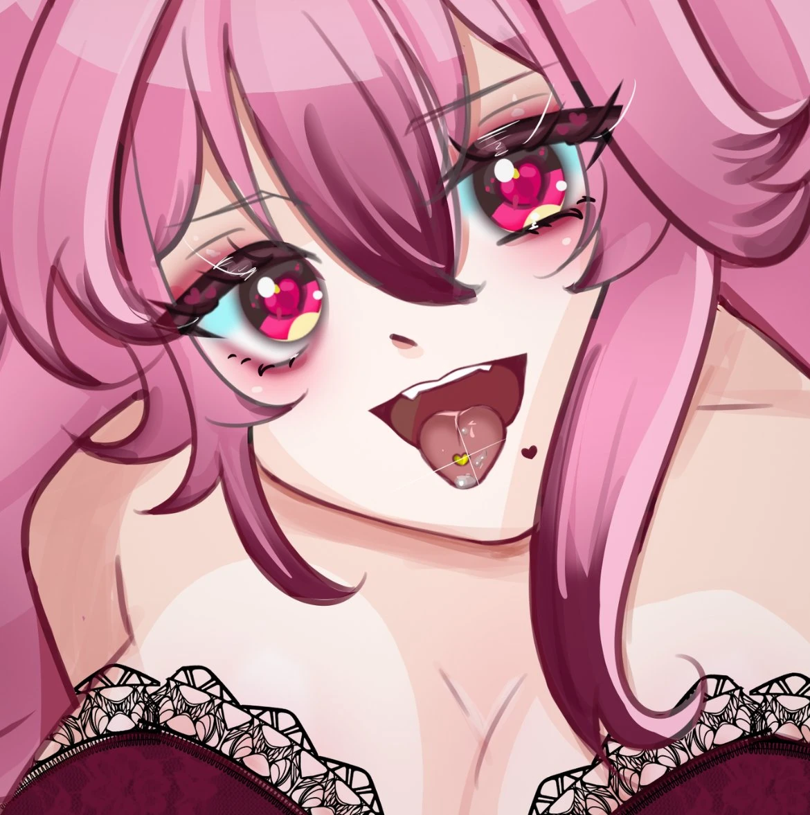 Tongue piercing