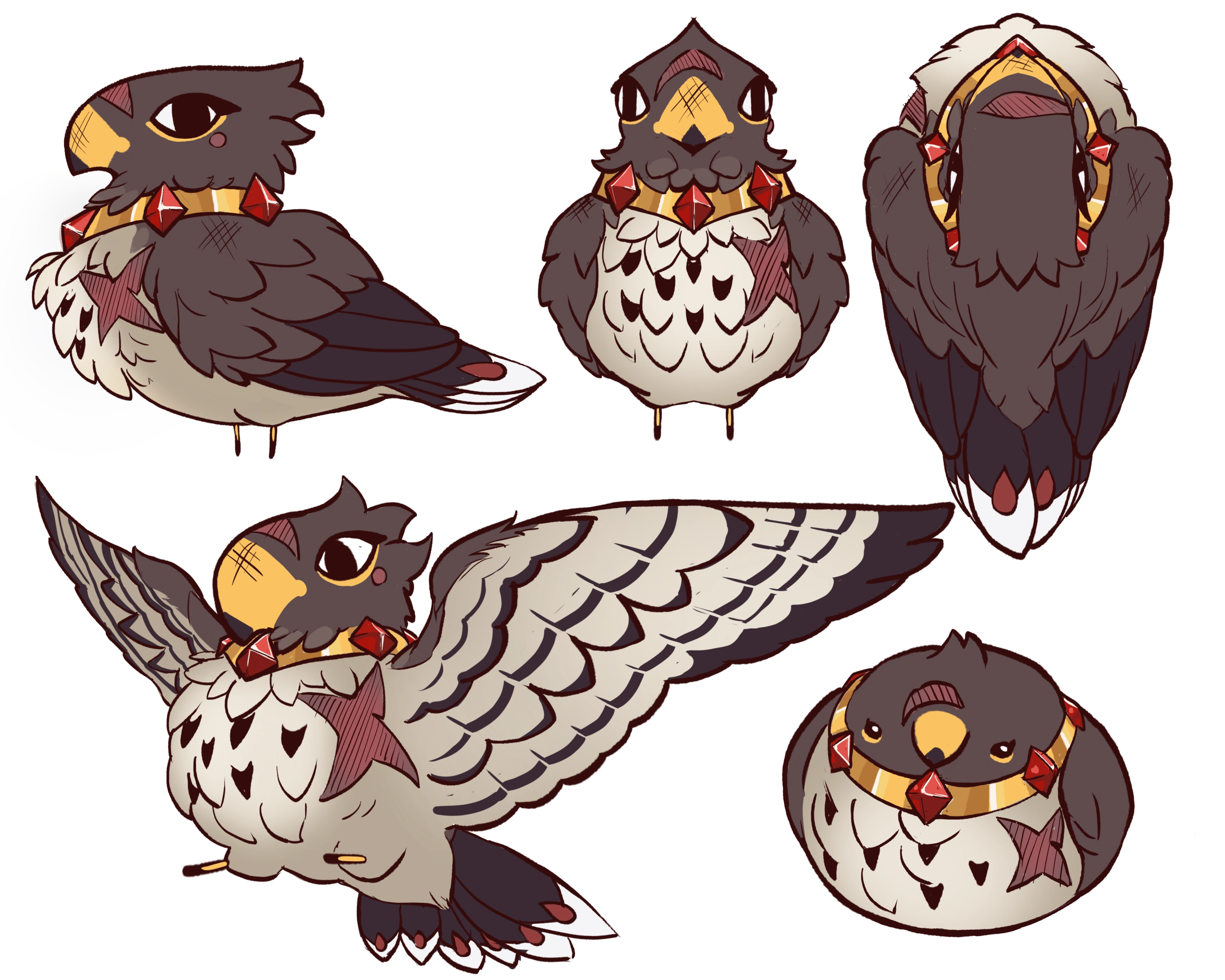 Hara's mascot. Art by Rkdvanguard.