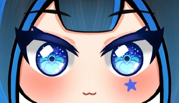 Cyan eyes by cheekychimu