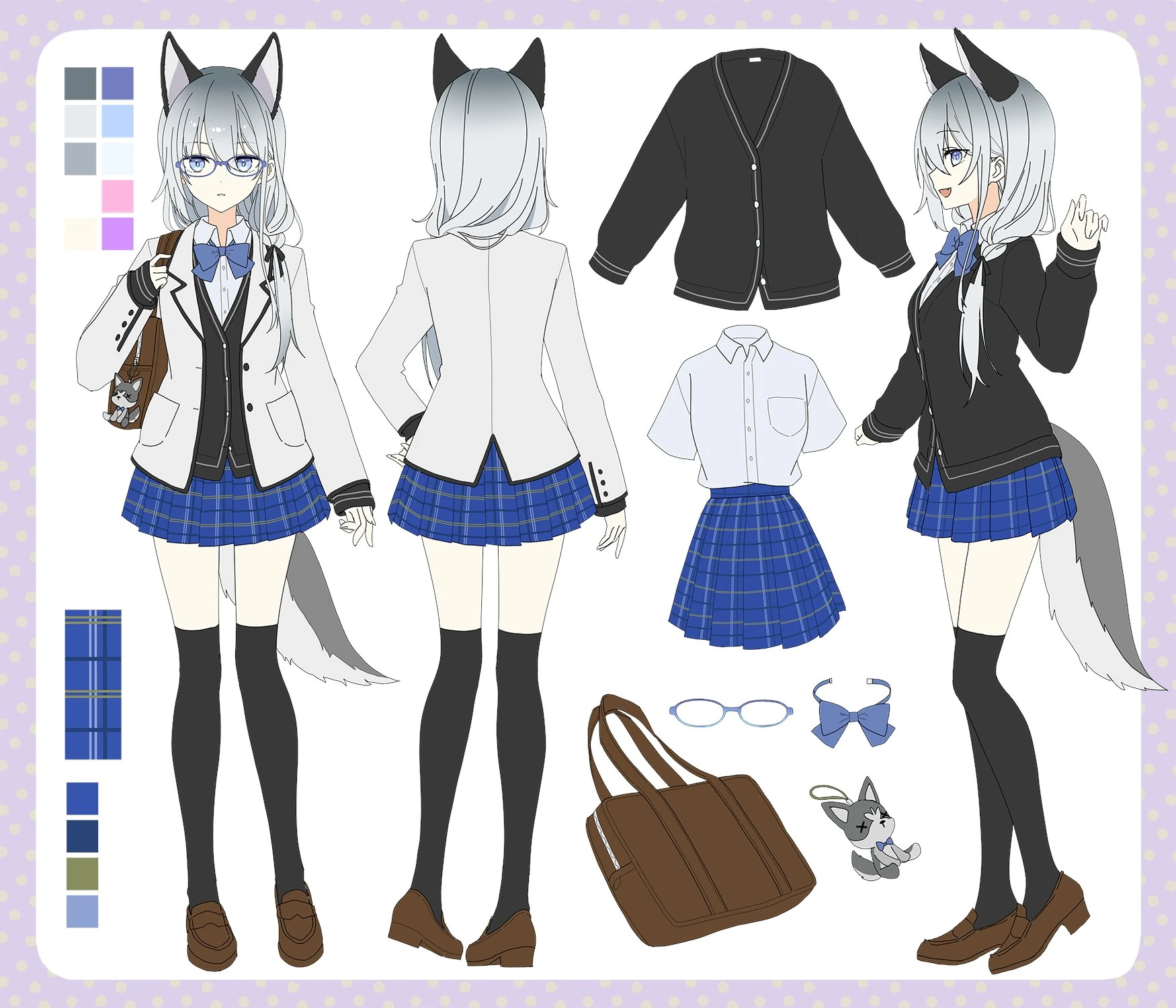 Second outfit reference sheet