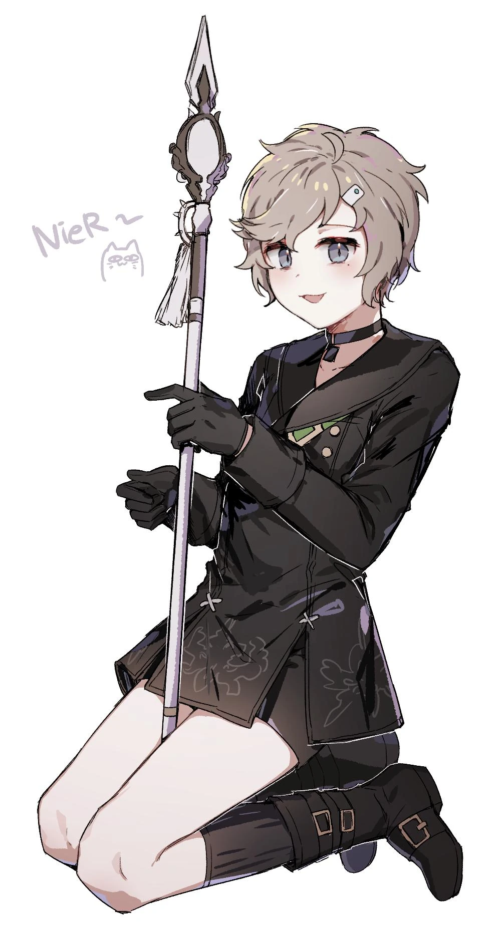 NieR: Automata Illustration by MONO MON