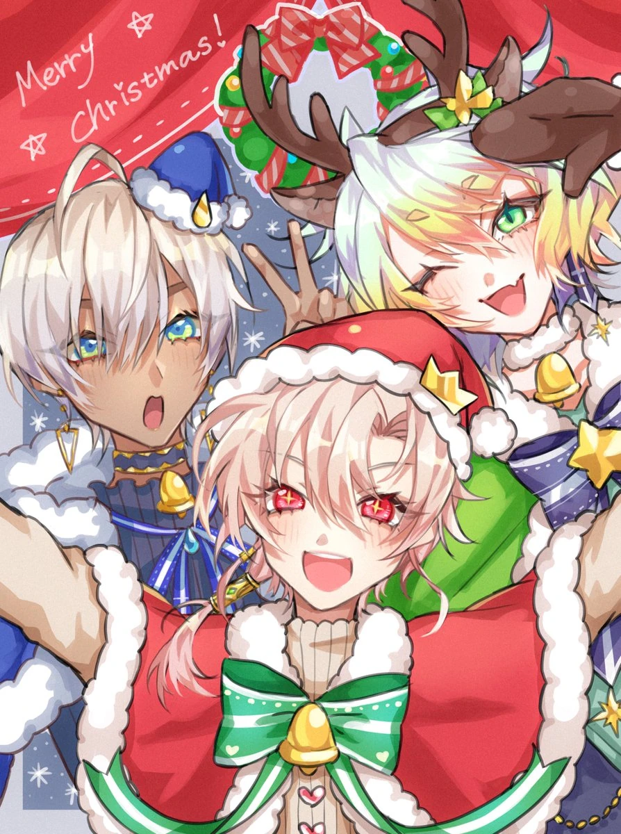 Meifu Christmas 2022 Illustration by Masuda