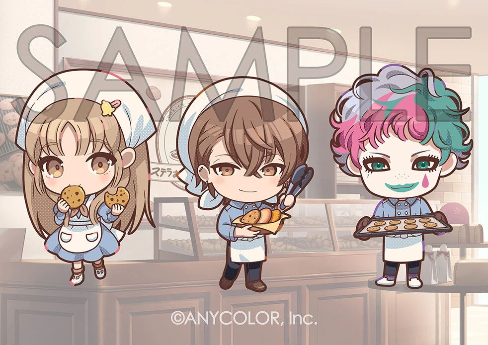 NIJISANJI x Aunt Stella's Cookies Illustration<br>by Dolustoy
