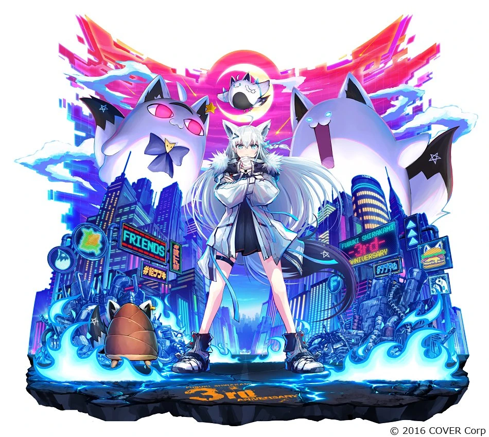 3rd Anniversary Acrylic Diorama Stand<br>by K-SUWABE
