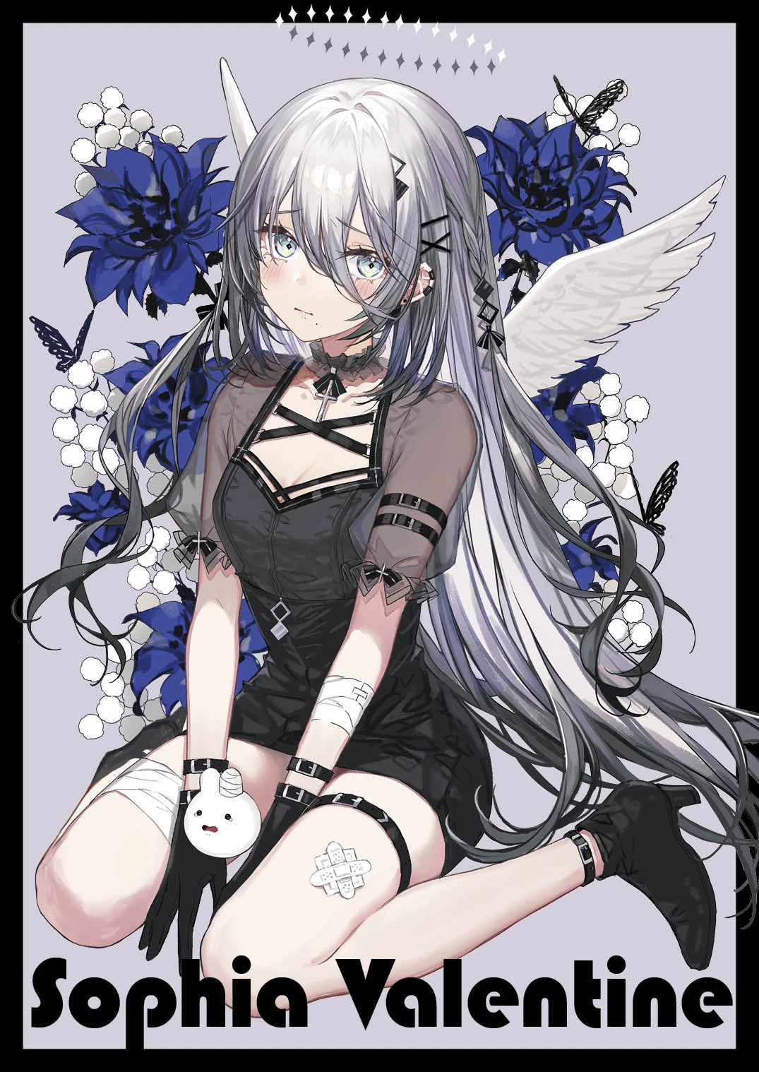 Sophia Valentine.01 Artbook Cover Illustration<br>by yadapot