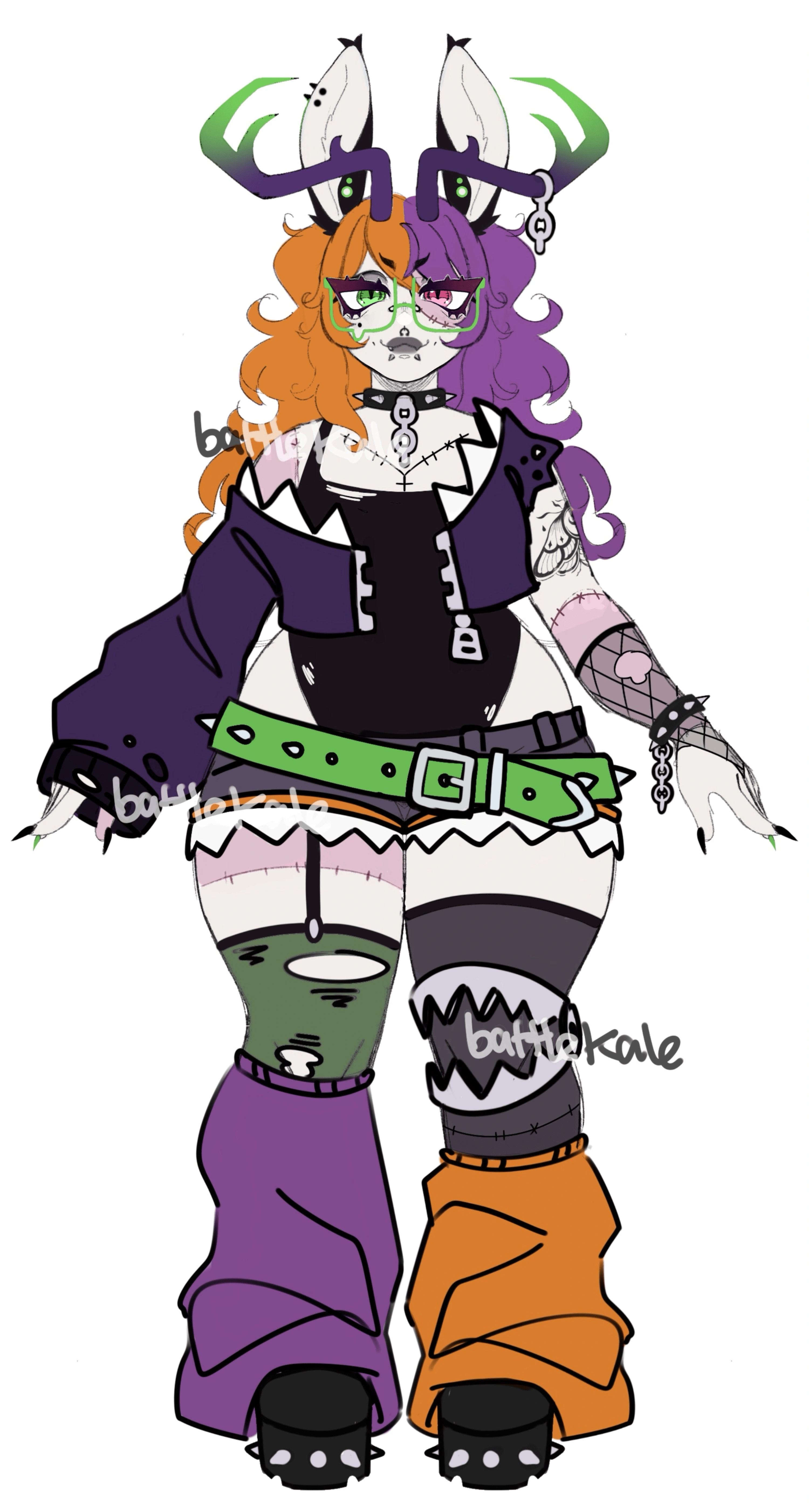 Battlekale's sixth design, "the Jackalope."