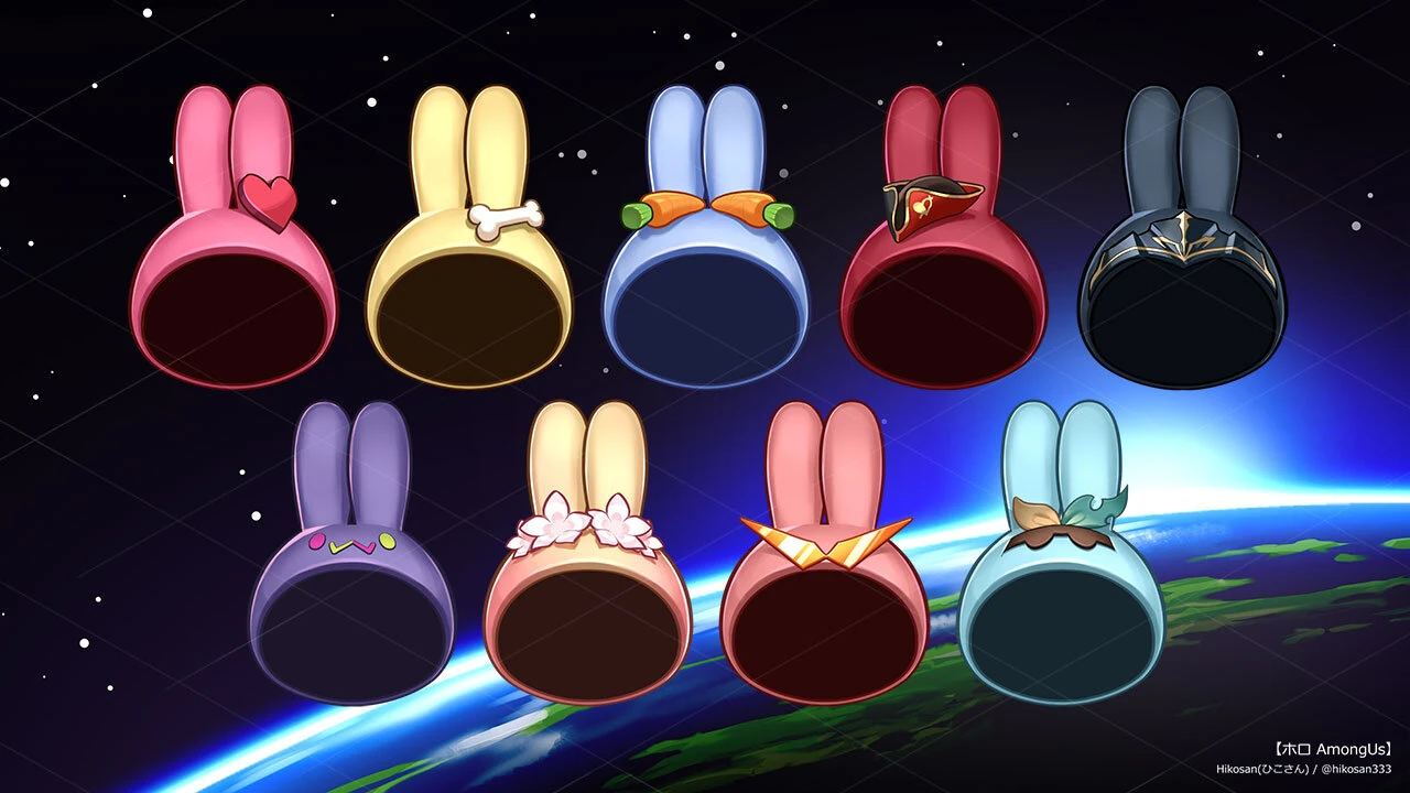 HoloAmongUs Headgear Asset<br>by Hikosan