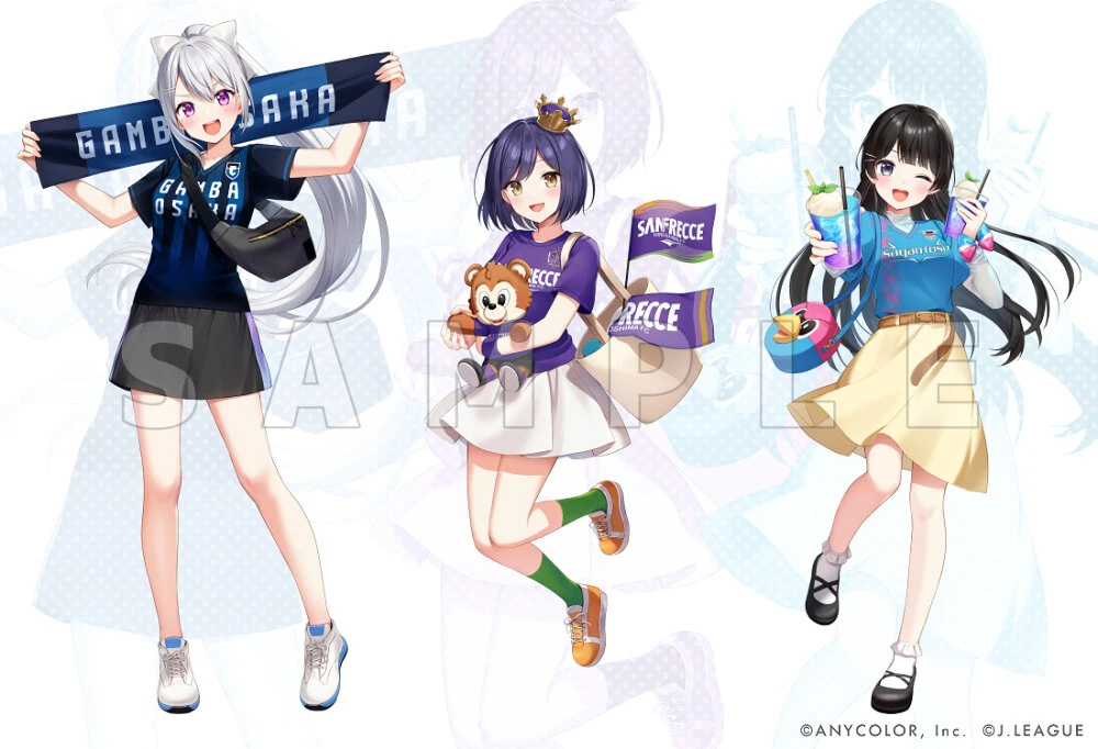 J1 League 2023 Collaboration Illustration<br>by Momoshiki