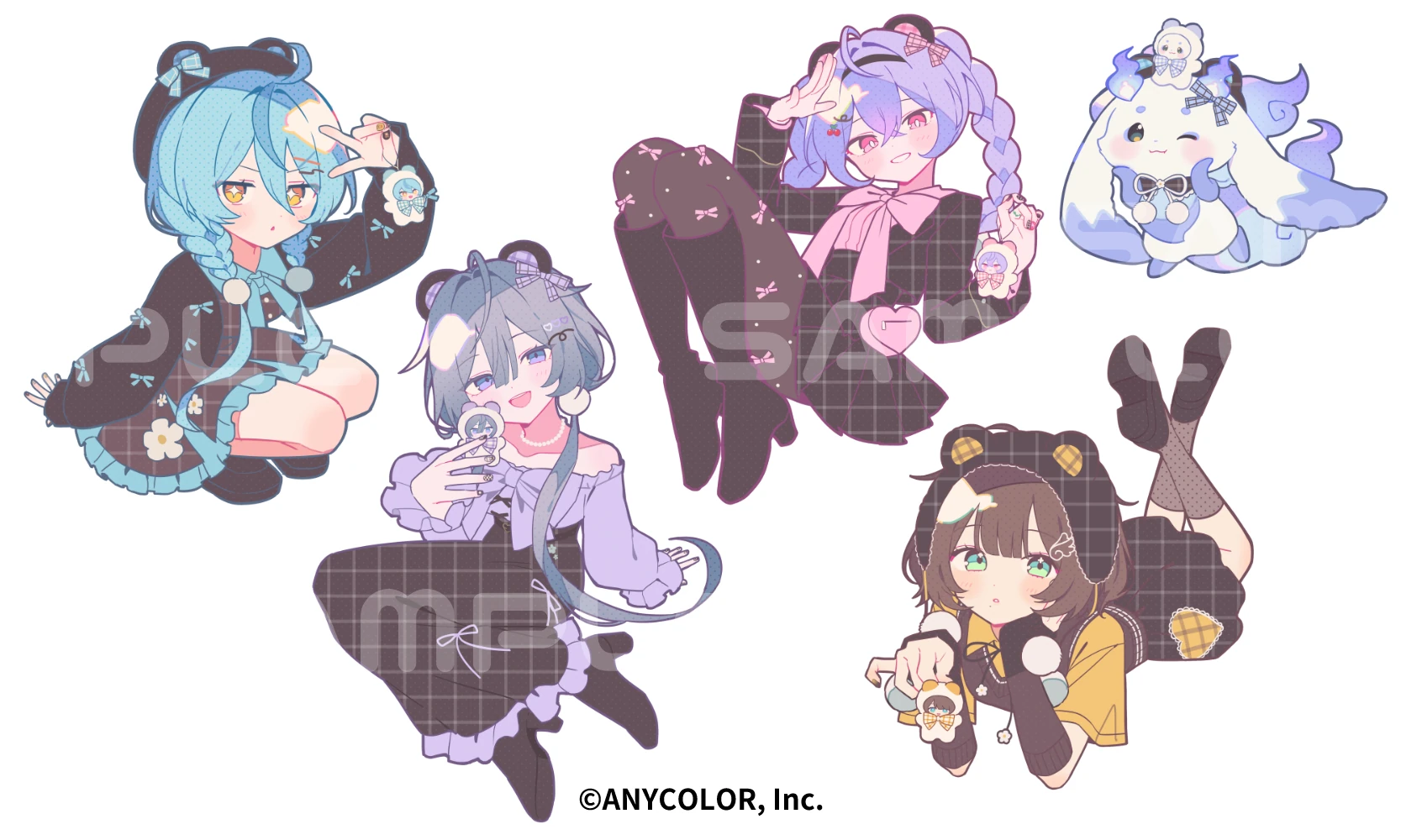 AYAKAKI KYAWAII♡5000% Illustration<br>by Waka