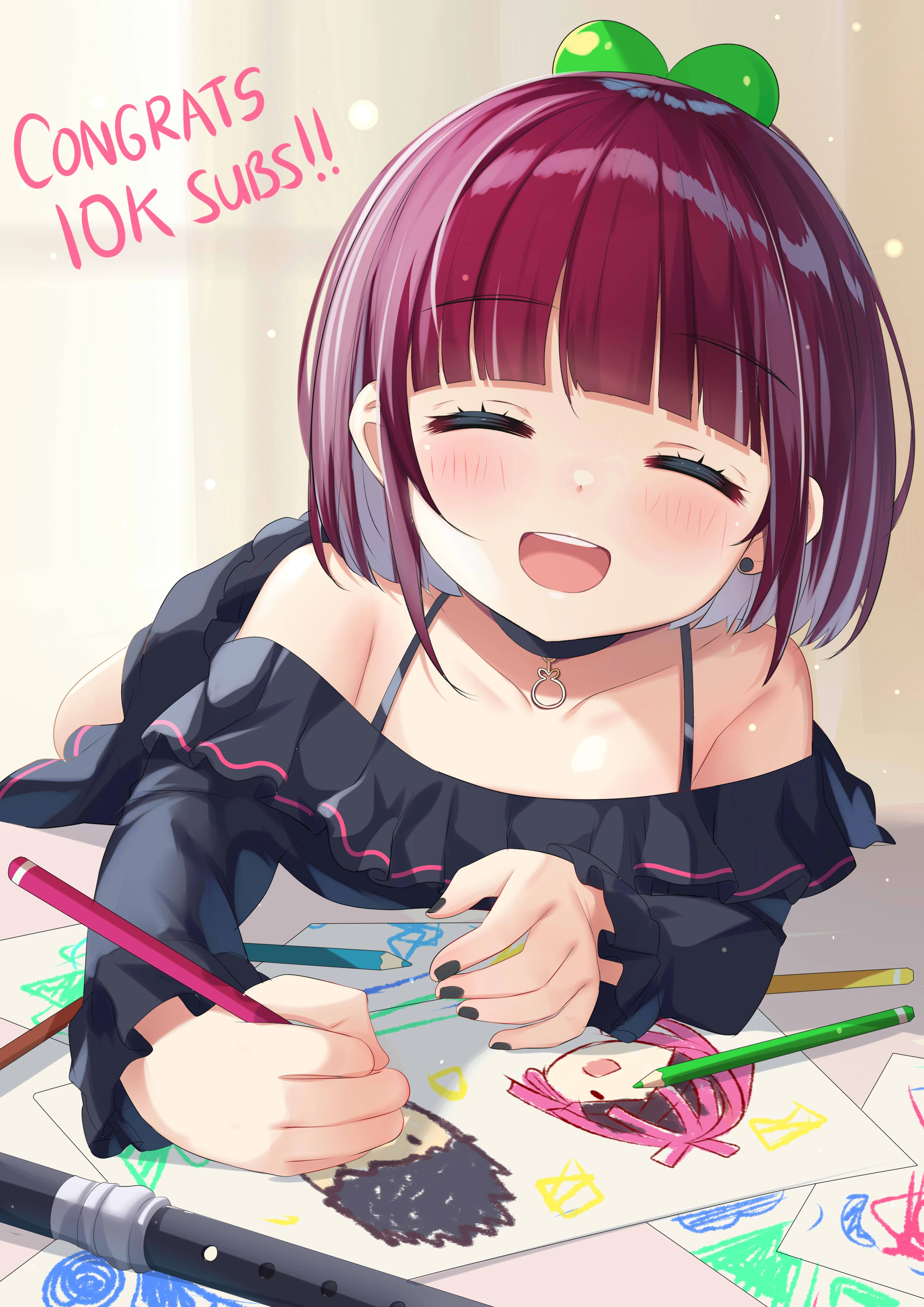 10,000 Subscribers Illustration<br>by Ikazu401
