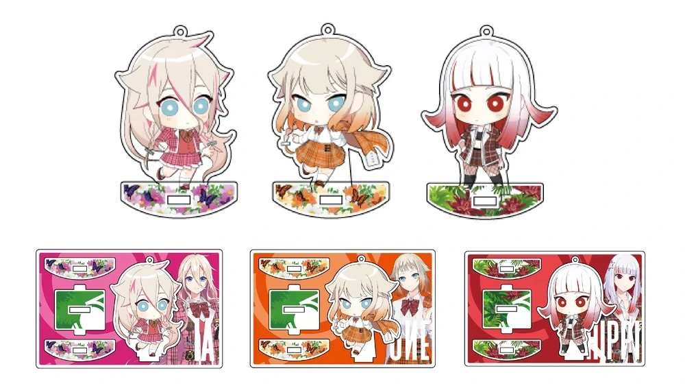 HIPPI and ARIA Sisters Acrylic Keychains