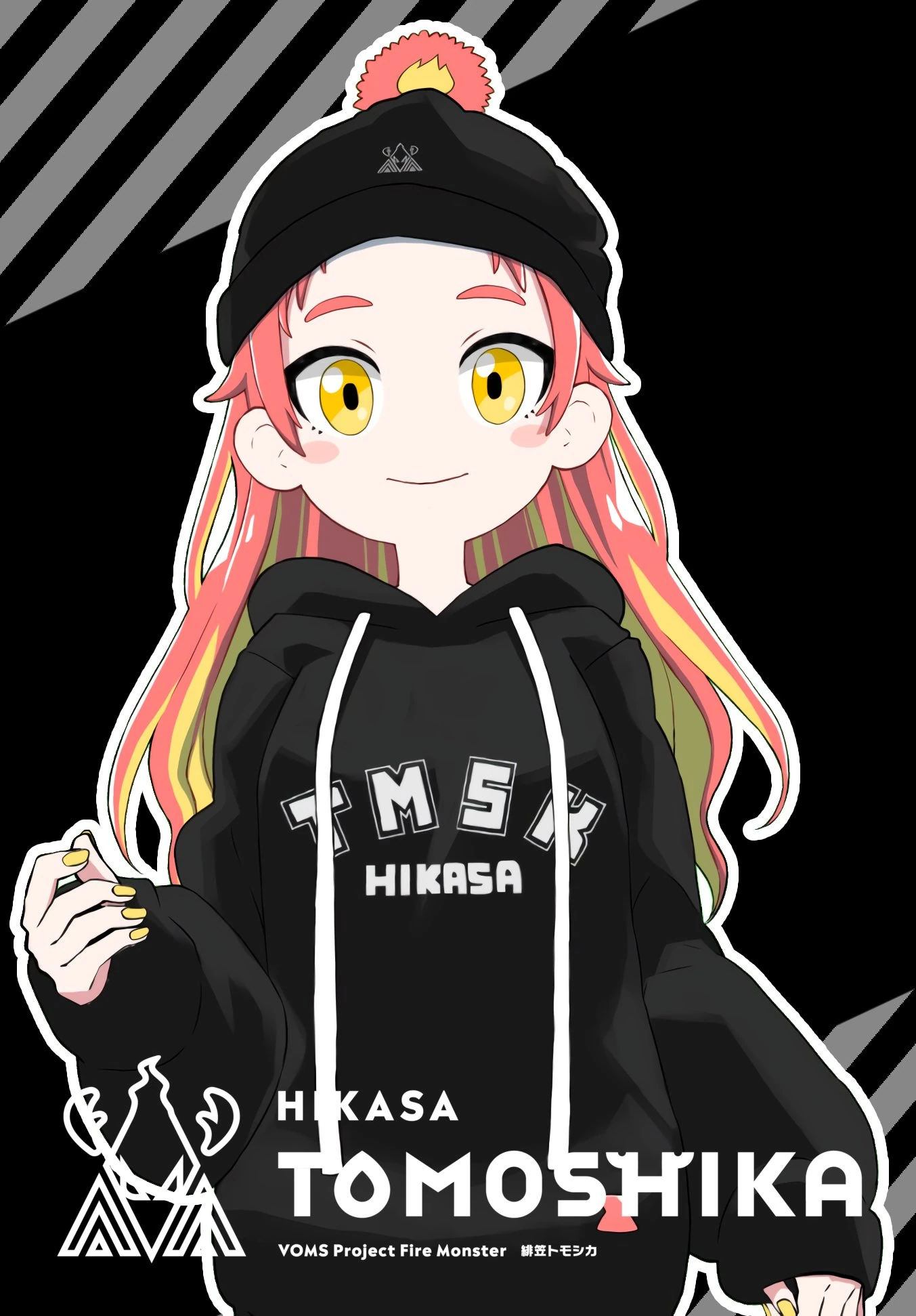 Tomoshika VOMS BLACK Outfit