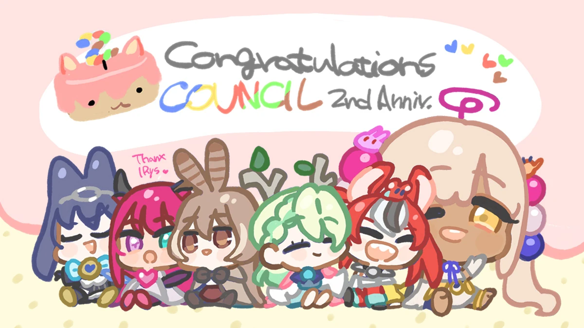 Council 2nd Anniversary and IRyS by WADARCO